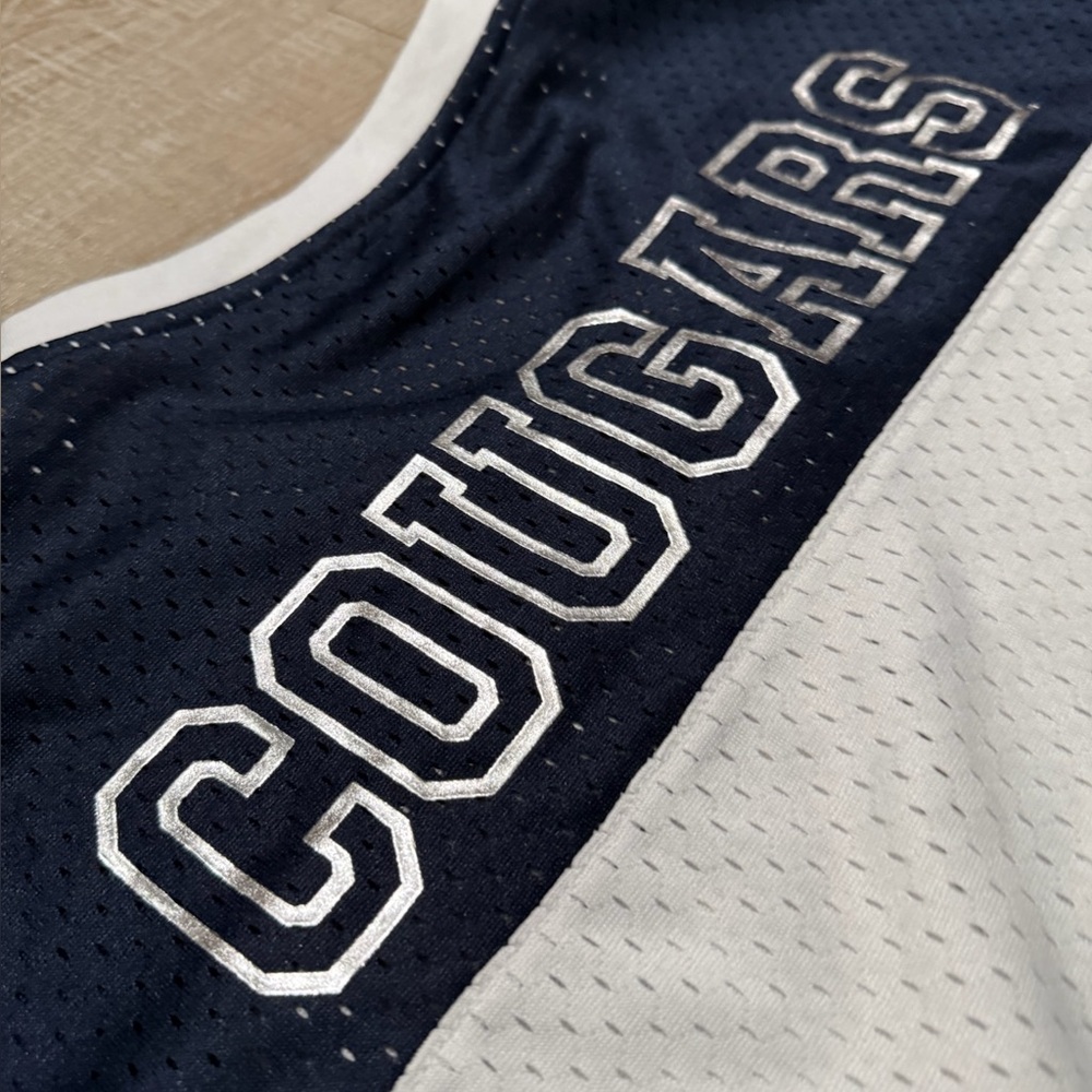 Colosseum Women's White BYU Cougars Treasure Cropped Football Jersey white XL - Picture 10 of 12